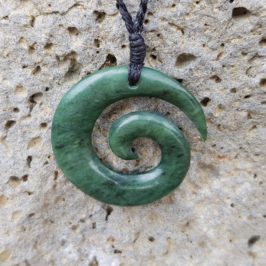 Pounamu Koru Pendant