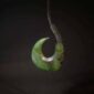 Pounamu Hei matau spiked end (5)