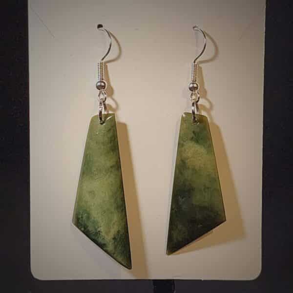 pounamu earrings marsden flower jade roimata (3) pounamu earrings marsden flower jade roimata (3)