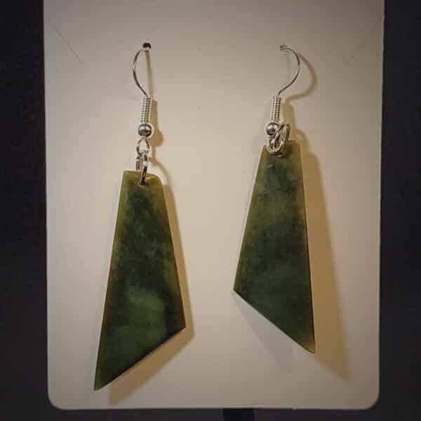 pounamu earrings marsden flower jade roimata (4) pounamu earrings marsden flower jade roimata (4)