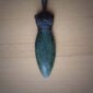 pounamu, hoe, paddle, waka, dark green (5)