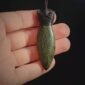 pounamu, hoe, paddle, waka, dark green (9)