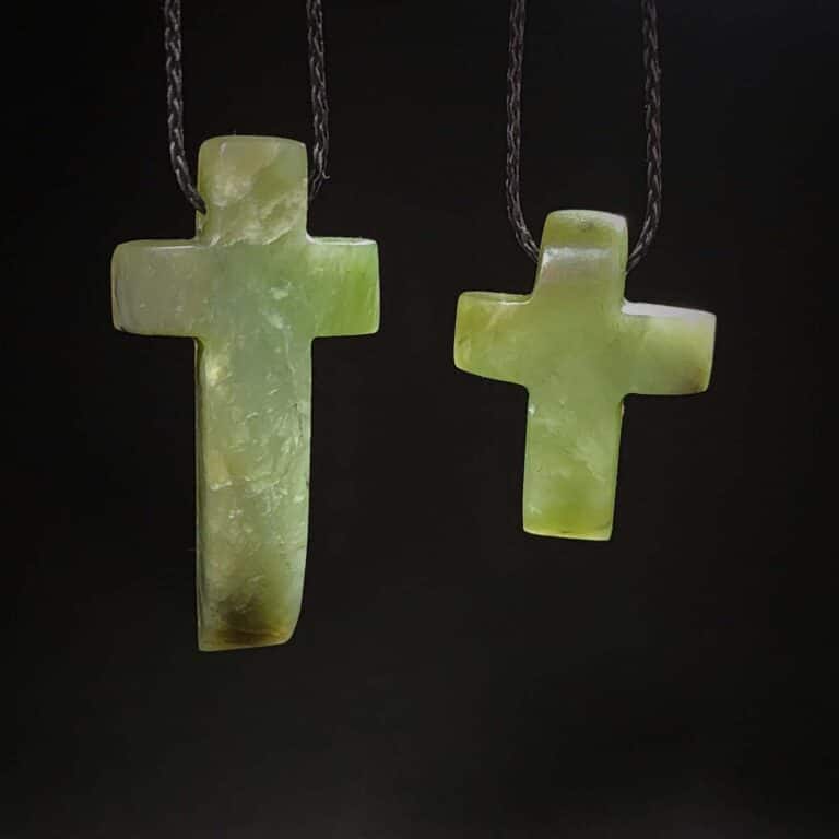 Pounamu Crosses