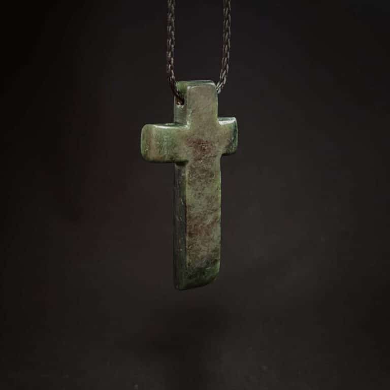 6cm Pounamu Cross