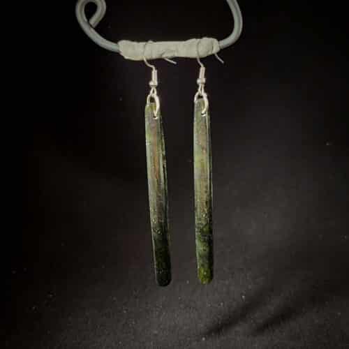 Vibrant Williamsonite Drop Earrings