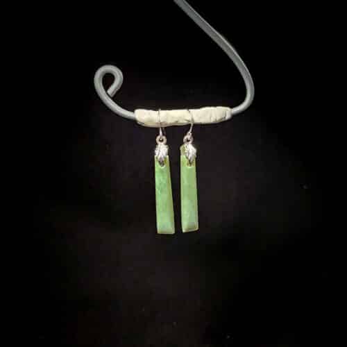 Inanga Pounamu Drop Earrings