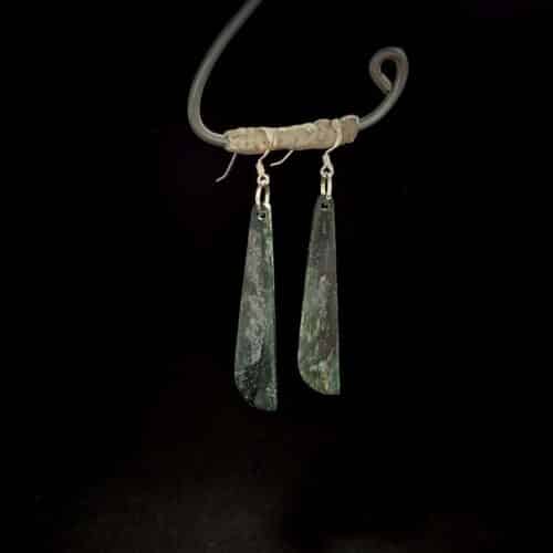 Tangiwai Curved Blade Earrings