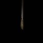 PAU10 Williamsonite blade pendant silver chain roimata, pounamu, taonga (3)