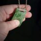 PAU20 Mana Toki Flower white bright green, taonga, pounamu (1)