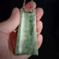 PAU20 Mana Toki Flower white bright green, taonga, pounamu (6)