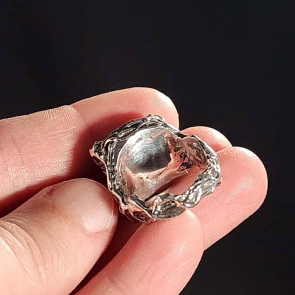 ring, silver, pounamu, veins, vines, organic, live, jade, taonga (10) ring, silver, pounamu, veins, vines, organic, live, jade, taonga (10)