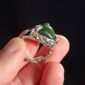 ring, silver, pounamu, veins, vines, organic, live, jade, taonga (2)