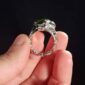 ring, silver, pounamu, veins, vines, organic, live, jade, taonga (7)