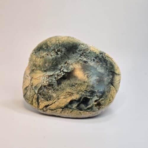 Polished Pounamu Palm Cobble