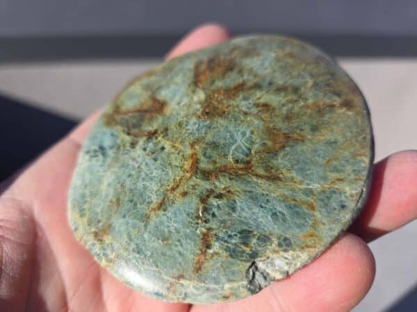 Touchstone, pounamu, display stone, mauri stone, kohatu, taonga, maori, rusty, palm sized (3) Touchstone, pounamu, display stone, mauri stone, kohatu, taonga, maori, rusty, palm sized (3)