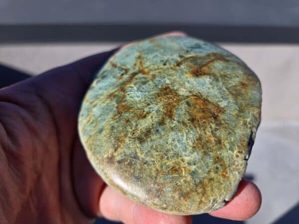 Touchstone, pounamu, display stone, mauri stone, kohatu, taonga, maori, rusty, palm sized (4) Touchstone, pounamu, display stone, mauri stone, kohatu, taonga, maori, rusty, palm sized (4)