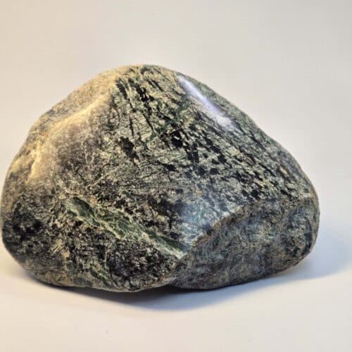 Dark Pounamu Cobble – Grounding Stone