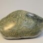 Touchstone, pounamu, display stone, mauri stone, kohatu, taonga, maori, orange and green (1)