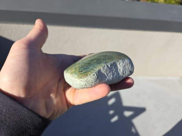 Touchstone, pounamu, display stone, mauri stone, kohatu, taonga, maori, orange and green (7) Touchstone, pounamu, display stone, mauri stone, kohatu, taonga, maori, orange and green (7)