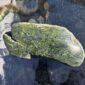 Touchstone, pounamu, display stone, mauri stone, kohatu, taonga, maori, yellow (1)
