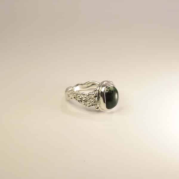 Silver, jade, ring, kawakawa (9)