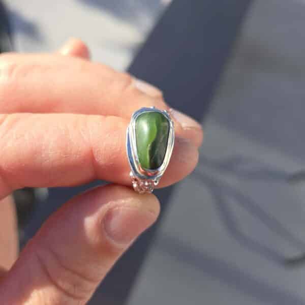 silver, ring, pounamu, jade, taonga (3) silver, ring, pounamu, jade, taonga (3)