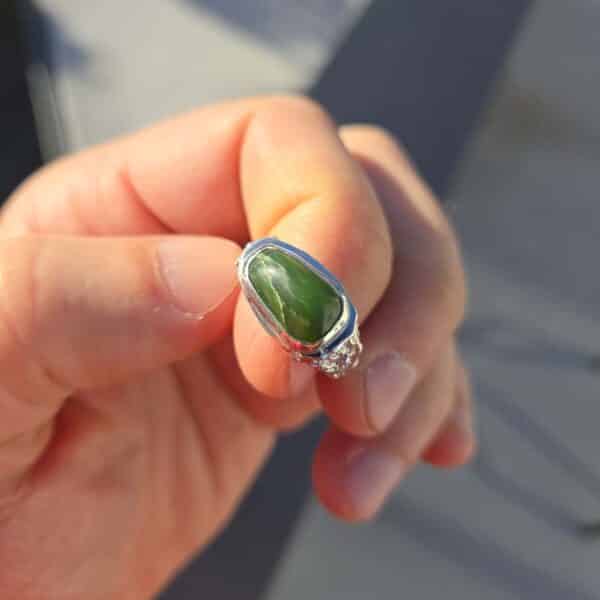 silver, ring, pounamu, jade, taonga (4) silver, ring, pounamu, jade, taonga (4)