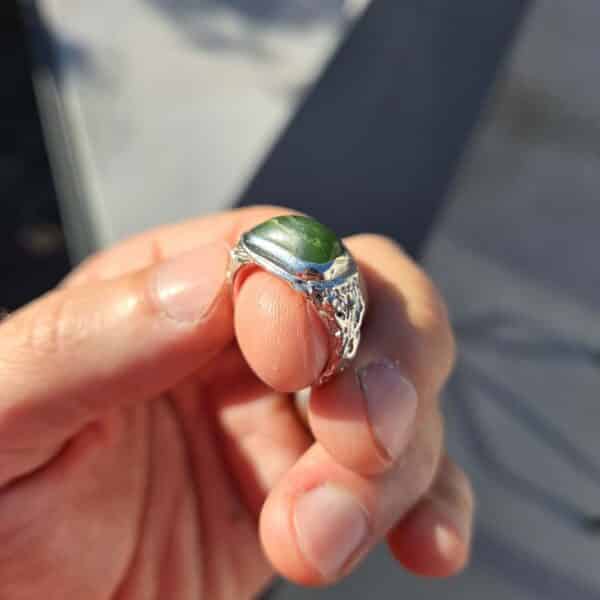 silver, ring, pounamu, jade, taonga (5) silver, ring, pounamu, jade, taonga (5)