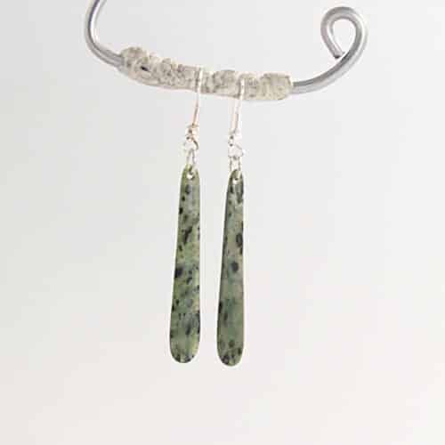 Kōkopu Pounamu Roimata Earrings – Healing and Aroha