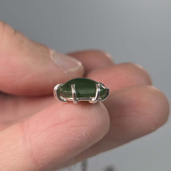 Cam102 Kahurangi, pounamu, pendant, silver (1) Cam102 Kahurangi, pounamu, pendant, silver (1)