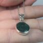 Cam103 Fuschite, pendant, silver (5)