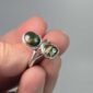 Cam105 Flower Jade, pounamu, ring, silver (1)