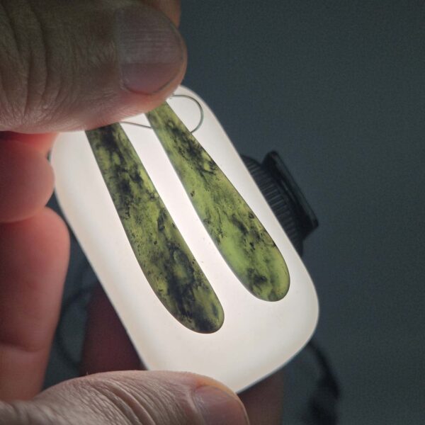 Cam116 Earrings, roimata, pounamu, set (2) Cam116 Earrings, roimata, pounamu, set (2)