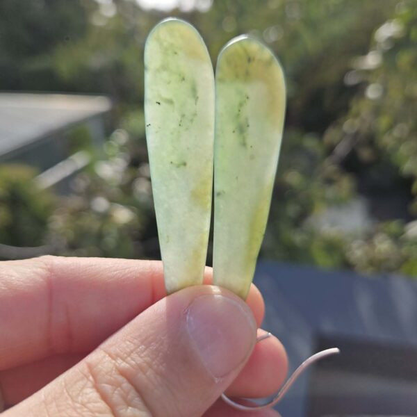 Cam122 Earrings, pounamu, inanga, taonga (2) Cam122 Earrings, pounamu, inanga, taonga (2)