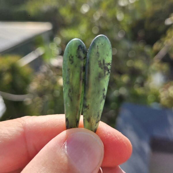 Cam123 Earrings, pounamu, taonga, roimata (2) Cam123 Earrings, pounamu, taonga, roimata (2)