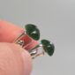 Cam144 kawakawa, pounamu, jade, taonga, cufflinks, cufflink, silver, sterling (1)