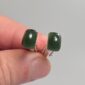 Cam144 kawakawa, pounamu, jade, taonga, cufflinks, cufflink, silver, sterling (3)