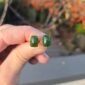 Cam144 kawakawa, pounamu, jade, taonga, cufflinks, cufflink, silver, sterling (6)