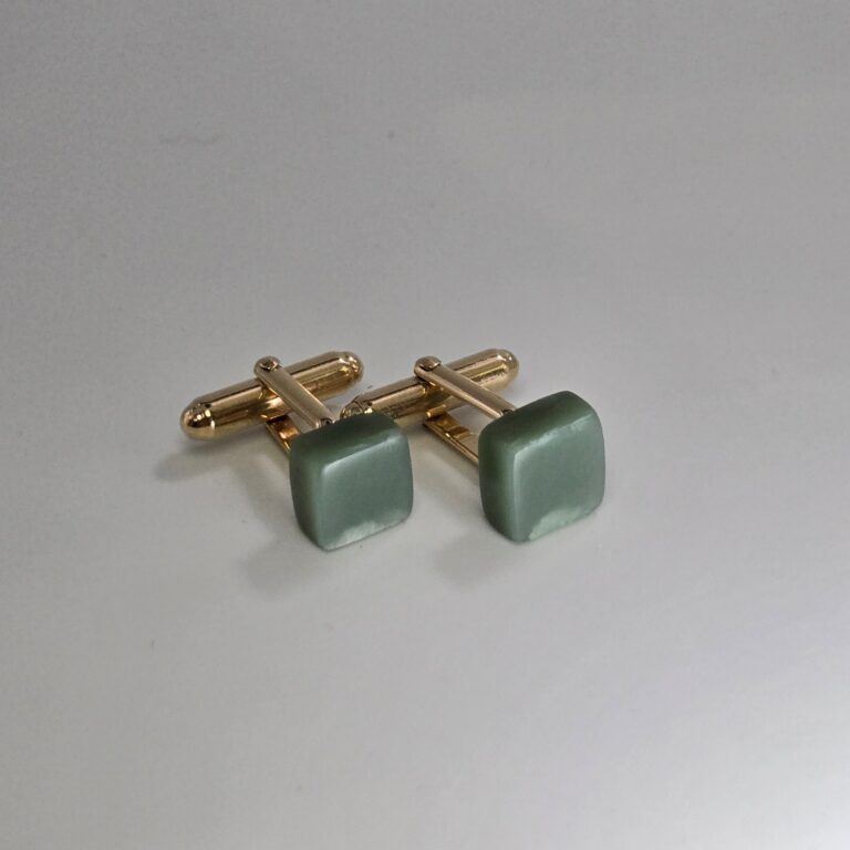 Gold and Inanga Cufflinks