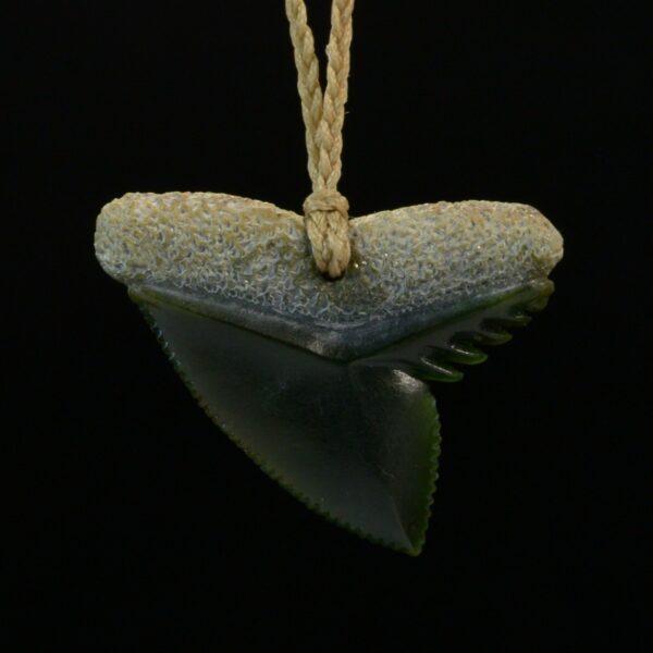 Cav24 Shark, mako, tiger shark, tooth, niho, pounamu, taonga (4)