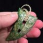 Dav29 Flower Jade, niho, tooth, taniwha, taonga, pounamu, jade (9)