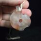 hei matau, hook, chalcedony, carnelian, quartz, taonga, maori (4)