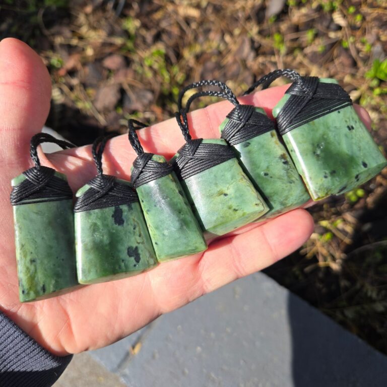 From One Stone: A Whānau Set of Hei Toki
