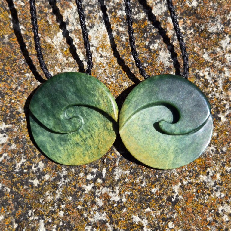 Growing Together — A Pair of Pounamu Taonga